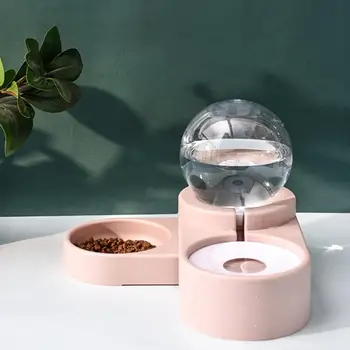 

Bubble Ball Automatic Feeder Pet Feeder Cat Pet Water Bottle 1.8L 2 in 1