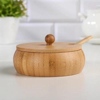 

Sugar bowl "Stripes", 220 ml, 12 × 7 cm, with spoon