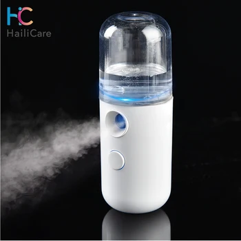 

Mini Humidifier Nano Facial Mist Sprayer Face Nebulizer Steamer Moisturizing Hydrating Beauty Instruments Skin Care Tools