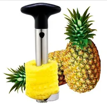 1 pieza de acero inoxidable fácil de usar accesorios para peladoras de piña cortadora de fruta cuchillo Corer herramientas cortadoras para la cocina