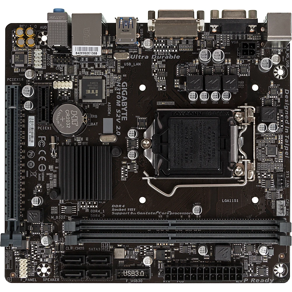 Материнская плата GIGABYTE H310M S2V 2.0
