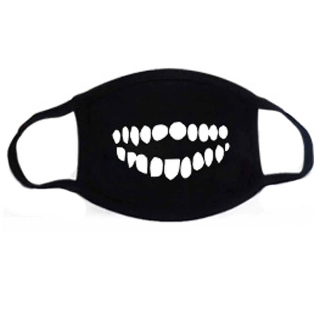 Велосипедная маска для лица с изображением рта унисекс пара камуфляж рот Муфельная унисекс респиратор остановка загрязнения воздуха мультфильм прекрасный хлопок Маска