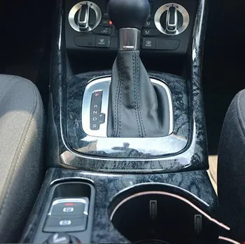 

Black Imitation Wood Instrument Door Moulding Cup Gear Decorated Frame For Audi Q3 2013 14 15 16 17 18 CAA217A