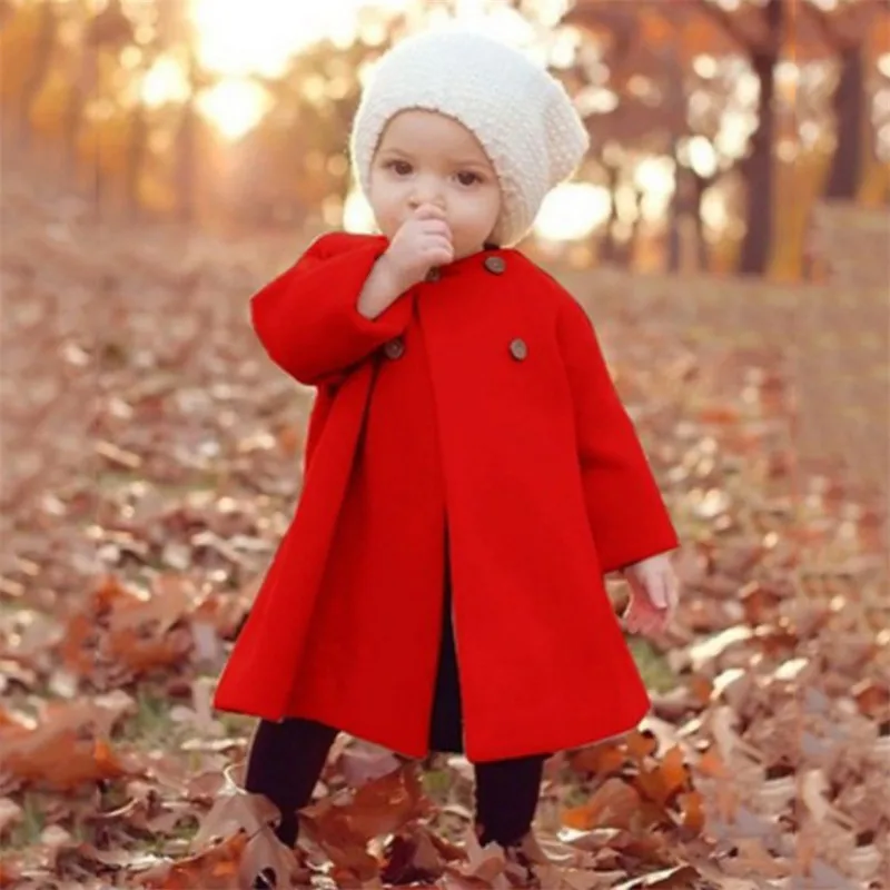 Детское пальто 2018 Новинка зимы Куртка для девочек больших размеров рeбёнкa тoнкий