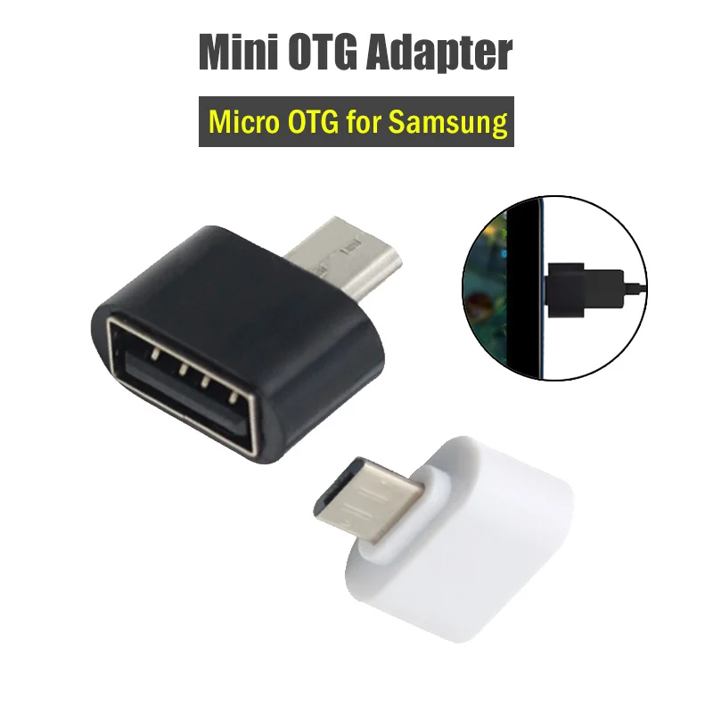 2 шт. адаптер для Samsung Galaxy S6 S7 Edge A6 A7 A10 J2 J4 J6 J8 J3 J5 J7 2017 Core Micro USB OTG|Переходники и