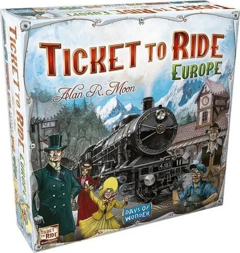 

TICKET TO RIDE Explosion Board Game Europe U S DRUNK drinking game card