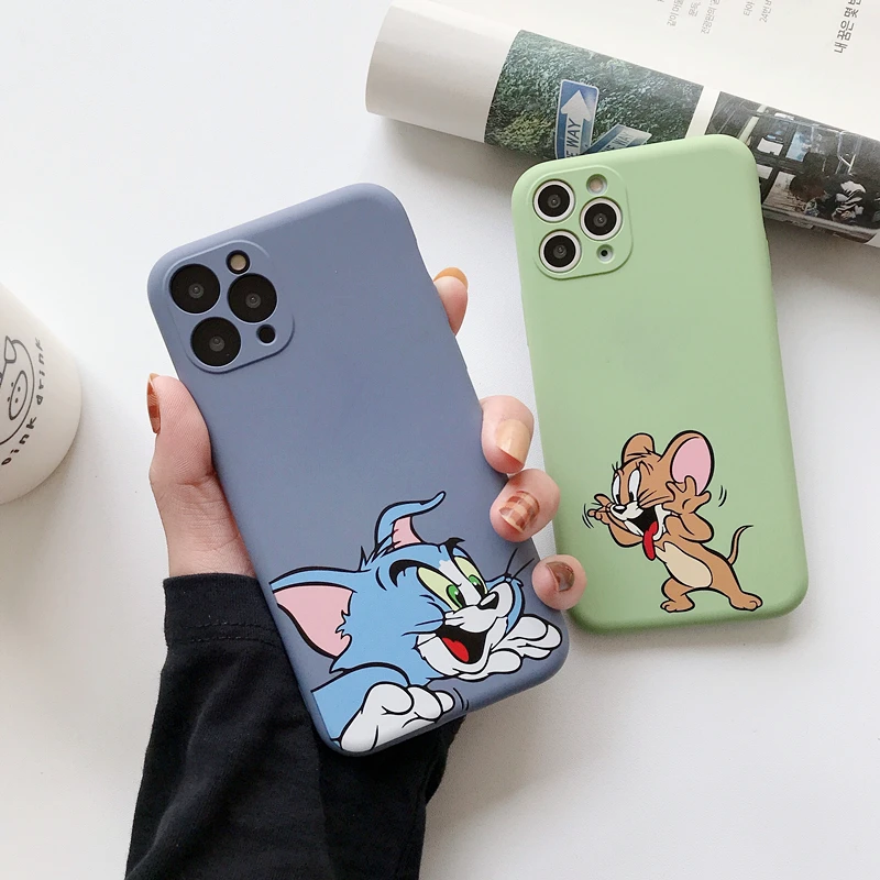 Cartoon Phone Case Iphone 11 Pro Max Anime Soft Silicone Xr Aliexpress