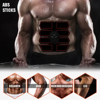 

Abdominal Muscle Stimulator Exerciser Body Enhancing Fitness Abdominal Muscle Trainer MSU99