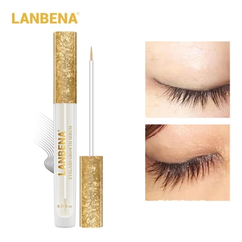 

LANBENA Mascara Eyelash Growth Serum Extension Eye Lashes Growth Enhancer Natural Cosmetics Eyebrow Growth Serum Longer Thicker
