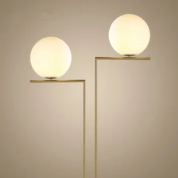 

Creative Simple Floor Lamps Glass Ball Standing Lamp lampara de pie