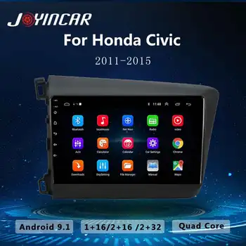 

9" Android 9.1 2Din Car Multimidia Video Player Navigation GPS For Honda Civic 2012-2015 Car Auto Radio Stereo Audio Head Unit