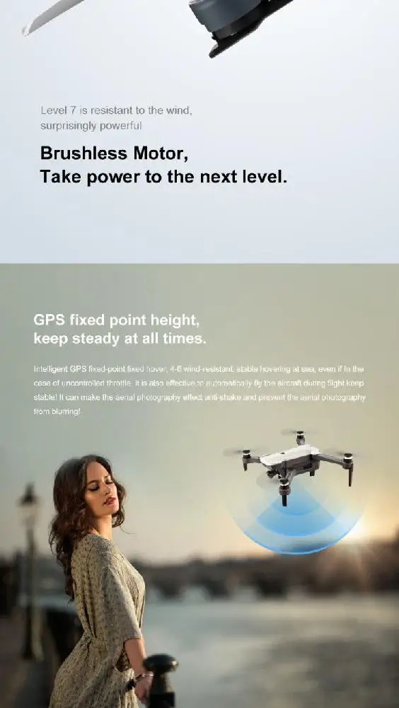 CG028 4K HD 16 мегапиксельная воздушная Дрон с 5G передача изображения gps позиционирование складной Радиоуправляемый квадрокоптер