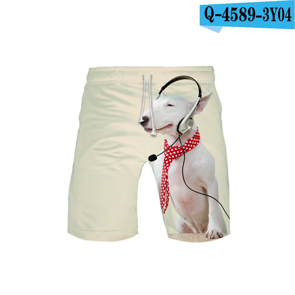 Терьер 3d печать основные уличные хип хоп модные крутые пляжные Летние Повседневные Удобные kpop man хипстер - Цвет: Q4589