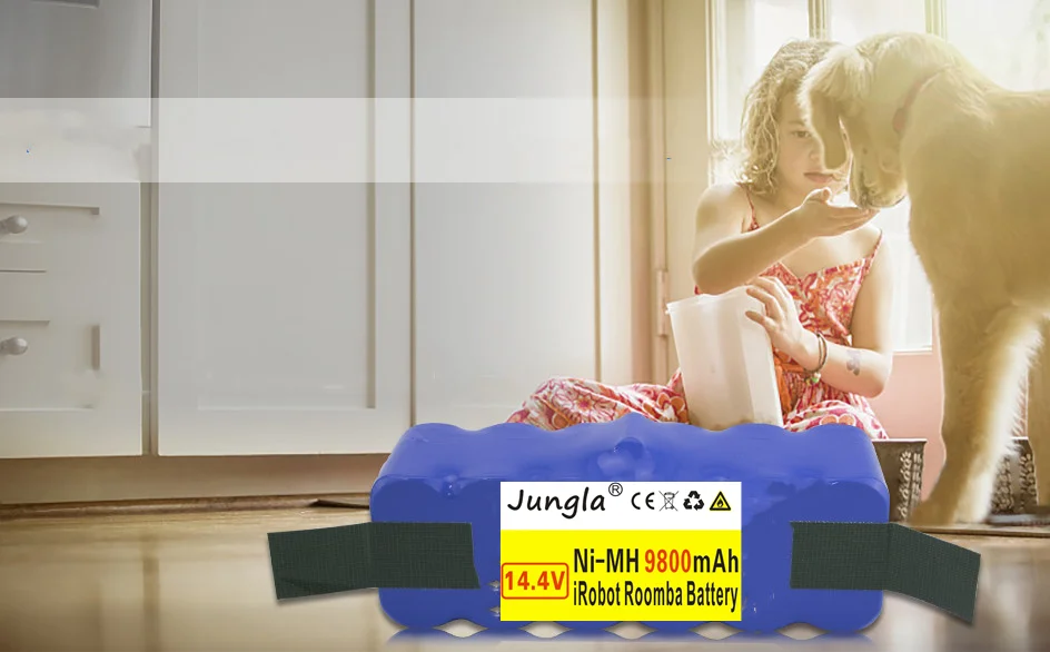 Jungla 14,4 V ni-mh 9800mAh аккумулятор для iRobot Roomba 500 600 700 800 серии пылесос