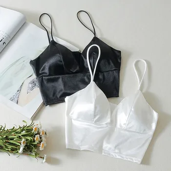 

eens Underwear Sets Bra for Girls Bra Set for Cotton Women's Sexy Tops Deep V Sling Wrap Chest Pads Underwear бюстгалтер#122735