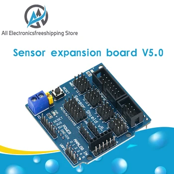 

V5.0 Sensor Shield expansion board for arduino electronic building blocks robot accessories Sensor Shield V5 expansion board