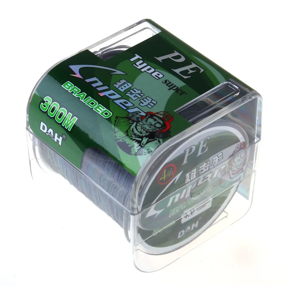 

Dyneema Fishing Line 4 Series Monochrome 300 m pe Line Lure Fishing Rod Hand Line Intensive