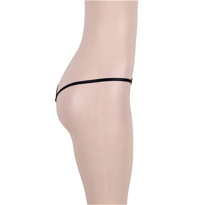 Ohyeahlover, M, XXL, 3XL, микро стринги, сексуальные женские трусики, женские стринги размера плюс, танга, бикини, черное нижнее белье, PM5128