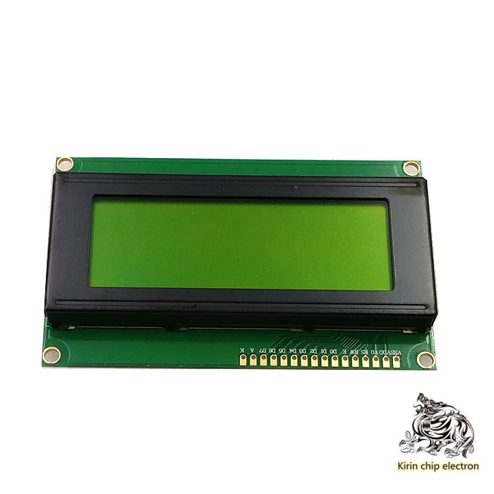 4 шт./лот 2004 LCD 2004a модуль 5V желтый зеленый экран 20x4 LCD|ЖК-модули| |