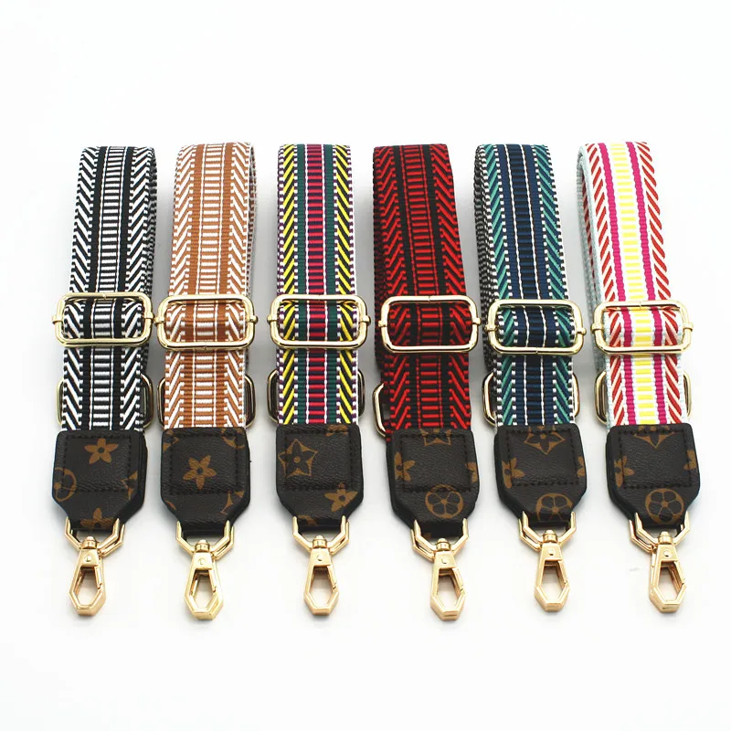 NylonBagstrapColorfulStripeHandbagsWideStrapBagaccessoriesDIY