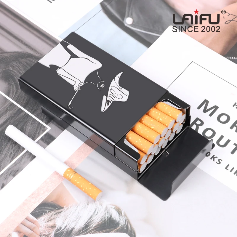 Чехол для хранения сигарет, алюминиевый держатель для табака, аксессуары для сигарет