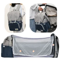 Lit de bébé, poussette, paquets de maternité, berceau Portable, grands biberons isolants, pochette à couches, sacs de couchage, sacs à dos 