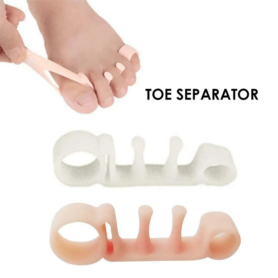 Orthopedic Bunion Corrector Toe Separator Thumb Feet Straightener Adjuster Bone Foot Care Sock Hallux Valgus Bow Leg Pedicure