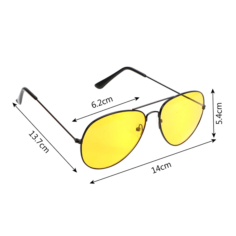 Близорукость ночного видения Пилот солнцезащитные очки женщины мужчины вождения очки с желтыми стеклами близорукие очки-1,0~-6,0 N5