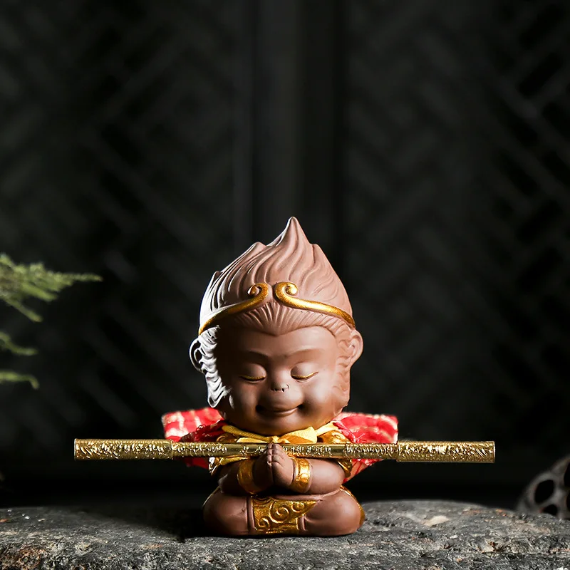 Распродажа Encens Samchan Qitian Saint Sun Wukong обезьяна Авто компоновка офисная Автомобильная бижутерия песок чай любимая игра - Цвет: see chart