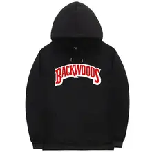 Толстовки с закручивающимися манжетами, уличная одежда, Backwoods, толстовка с капюшоном, Мужская модная Осенняя зимняя Толстовка в стиле хип-хоп, пуловер