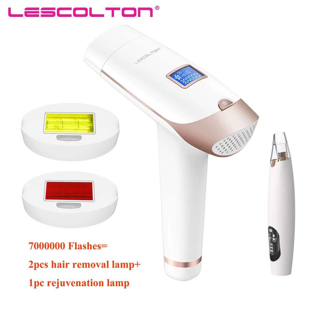Лазерный Фотоэпилятор Lescolton T009i безболезненный триммер для удаления волос в зоне