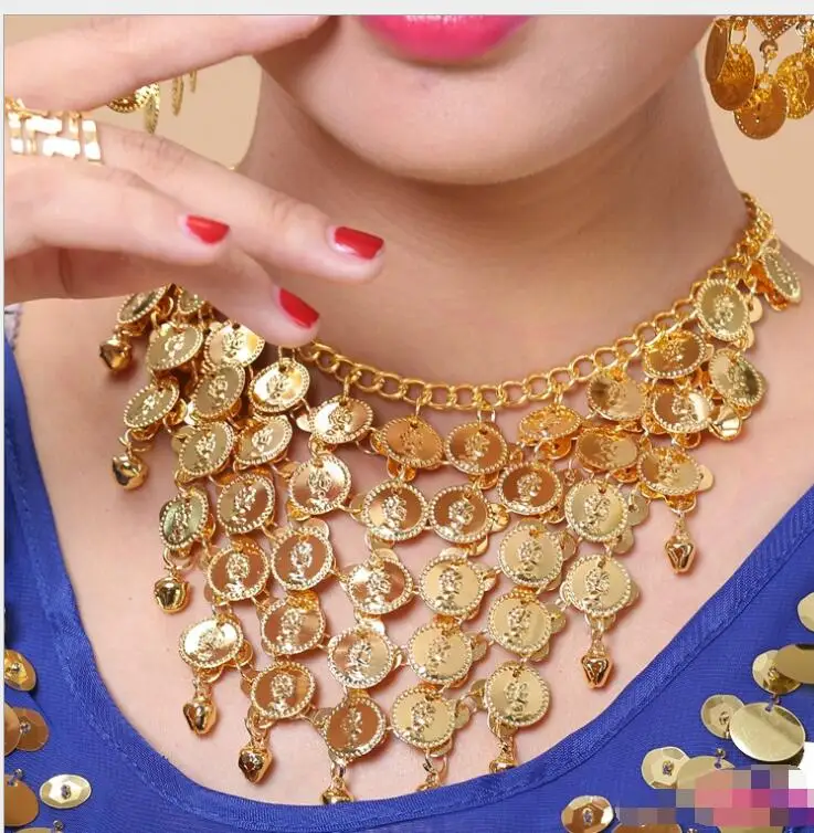 Bohemian Coin Head Chain for Dance Performances