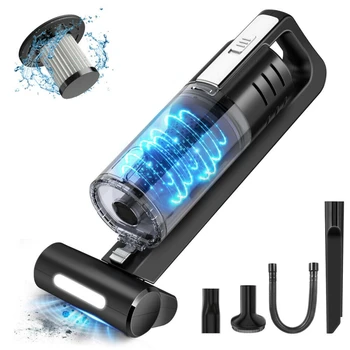 

Portable Car Vacuum Cleaner ,120W 5500PA Super Suction Handheld Vacuum Cleaner Wet/Dry Vaccum Cleaner
