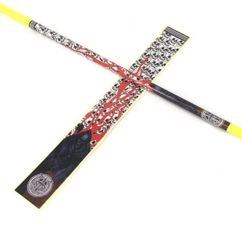 

12 Pieces Universal Archery Arrow Shaft Adhesive Stickers Wraps 10.6'' x 1.2''