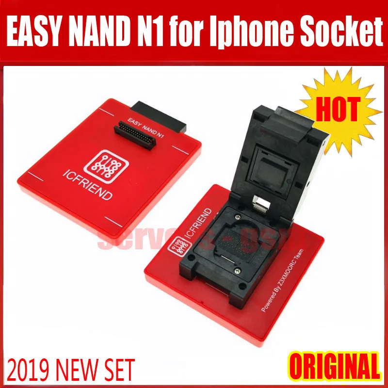 Последняя версия Z3X Easy-JTAG Nand N1 для lphone socket NAND поддержка NAND LGA25-60 легкий JTAG plus box
