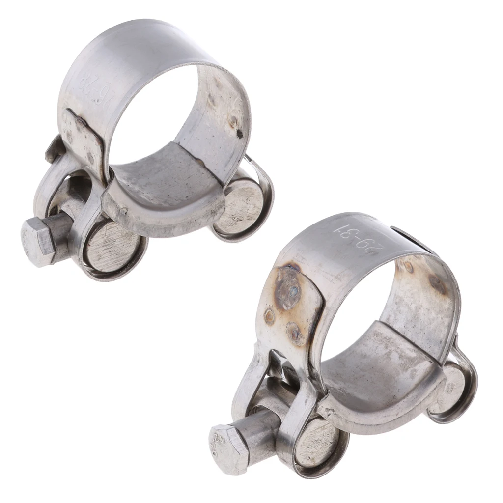 29-31mm & 26-28mm Motorcycle Exhaust Pipe Clamp Caliper - Stainless Steel