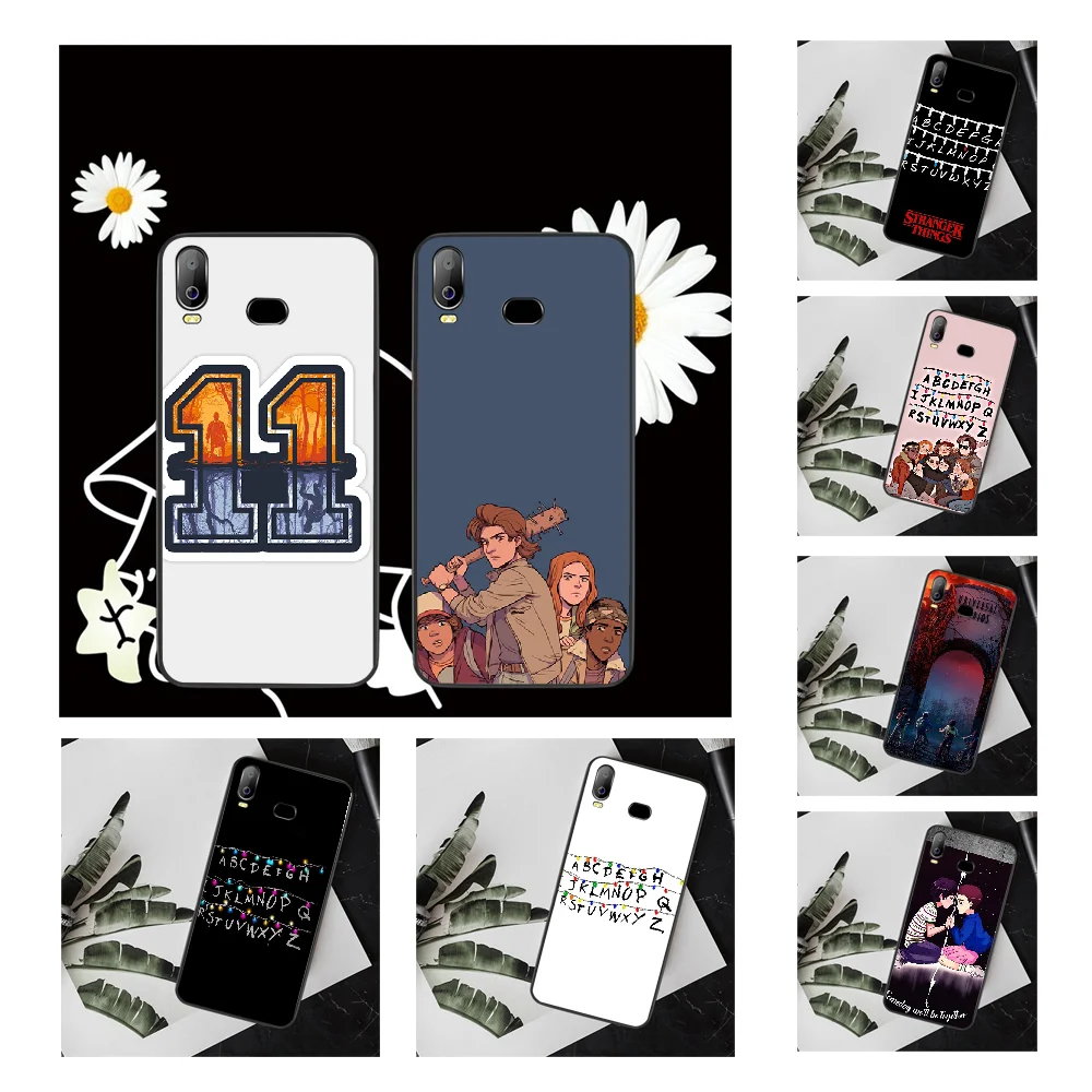 

NBDRUICAI should stay should Stranger Things Phone Case cover Shell For Samsung A10 A20 A30 A40 A50 A70 A71 A51 A6 A8 2018