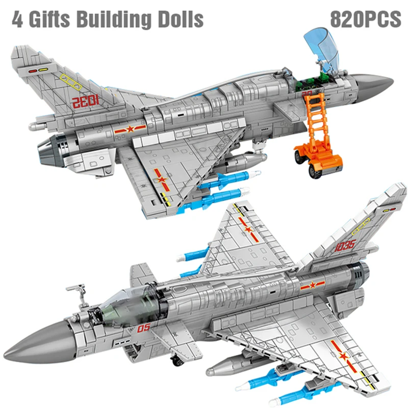 Высокотехнологичные строительные блоки серии оружия ВВС для самолета