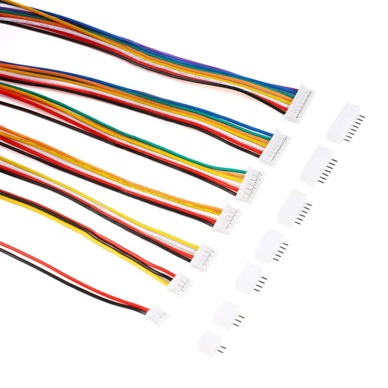 5 sztuk/partia JST 2.0 PH 2.0 2/3/4/5/6/7/8/9/10Pin złącze wtykowe z przewodami kable 30cm 26AWG