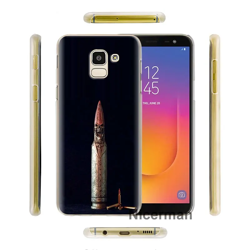 AK47 Handgun Gun BUllets Phone Case for Samsung Galaxy M10 M20 M30 M40 J4 J6 J8 J4+ J6+ Hard Cover Capa