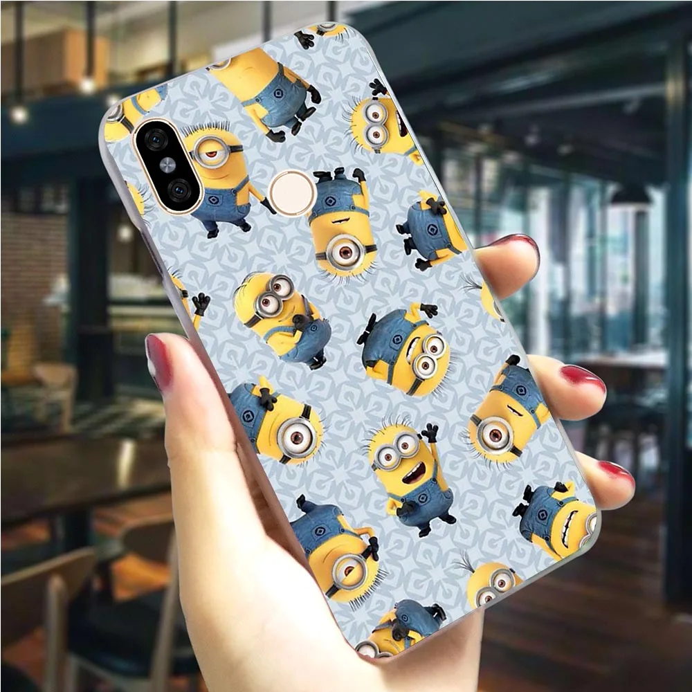 Чехол для телефона Xiaomi mi A3 Pro Despicable Me 2 mi nions Case mi A1 A2 Lite 5X6X6 8 Lite 9 9se mi x 2S mi 9T Pro CC9E CC9 A3 F1 - Цвет: K2520106