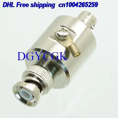 

DHL 10pcs for electric Arrestor BNC male plug to BNC female jack 0-3GHZ 230V 50 ohm Coaxial 22ra