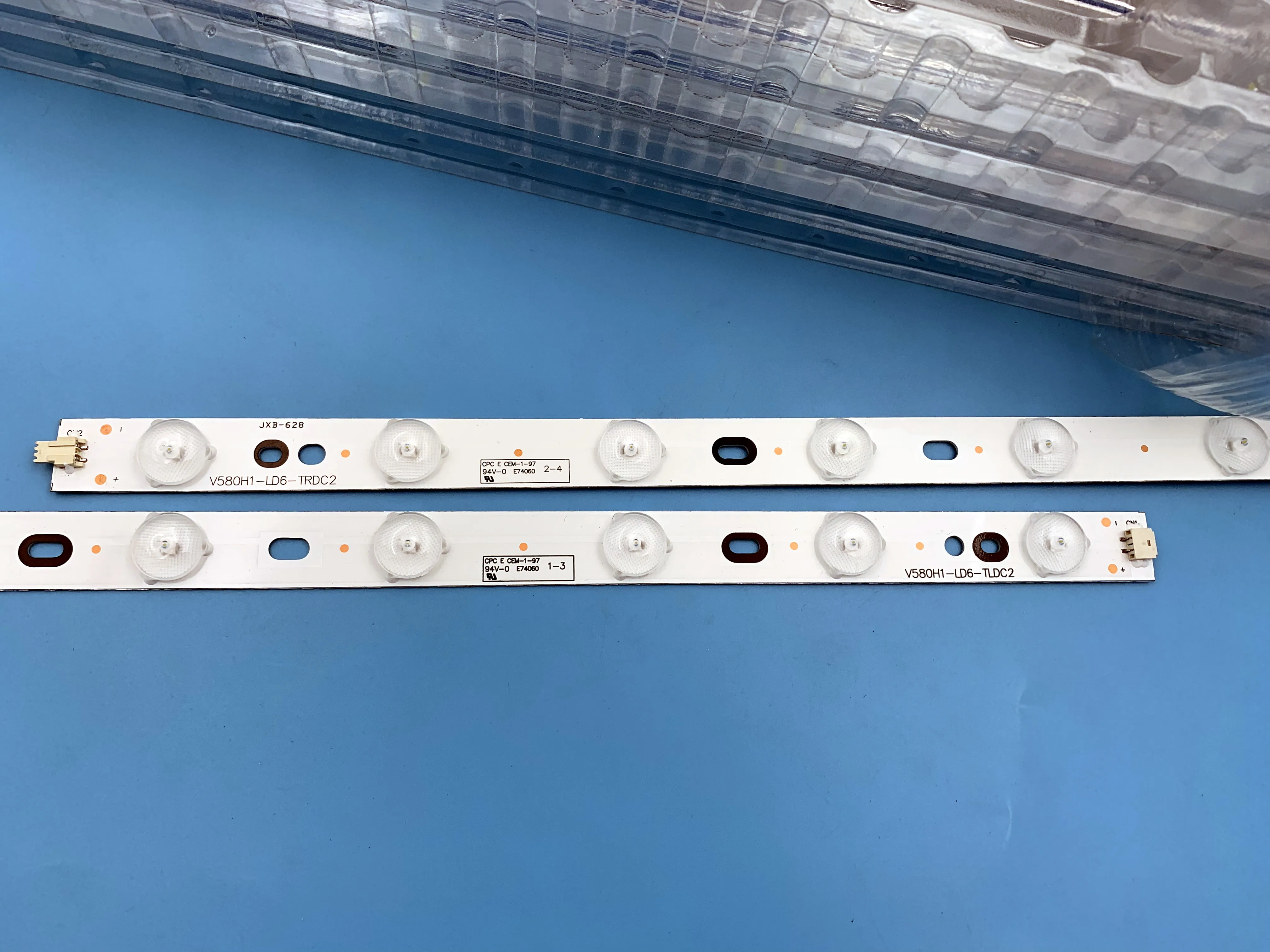 Светодиодный Подсветка полосы 23 лампы для Konka 58 &quotТВ V580H1 LD6 TLDC3 TRDC2 V580HK1 D58LW7110 58L1350U