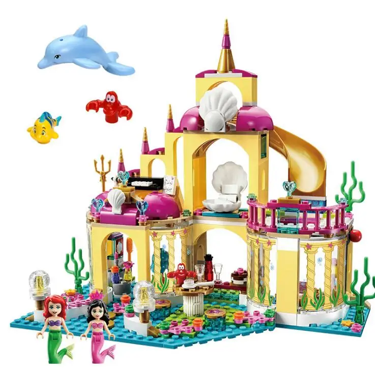 Disney Frozen 316pcs Dream Принцесса Эльза ледяной замок набор &quotПринцесса Анна&quot