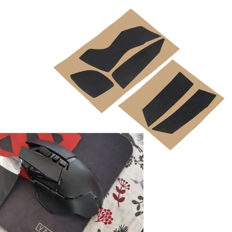 오리지널 핫라인 게임 마우스 스케이트 사이드 스티커, 땀 방지 패드, 미끄럼 방지 테이프, G502 마우스용