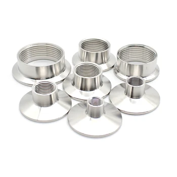 

1 / 4 "3 / 8", 1 / 2, 3 / 4, 1, 1-1 / 4 ", 1-1 / 2," BSPT female 1.5 ", 2," embracing tri, sanitary pipe installation connector,