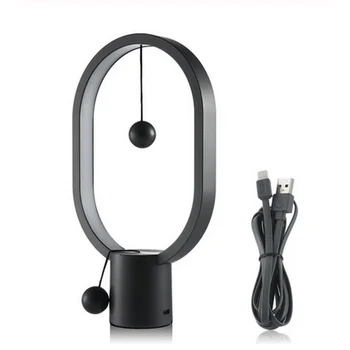 

Ultraviolet Bacterial USB-powered Oval Magnetic Air Switch with Sterilization Function Night Light Mini Hengheng LED Table Lamp