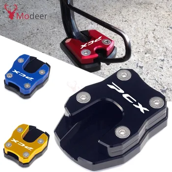 

For HONDA PCX125 PCX150 2018 2018 PCX 125 150 Motorcycle CNC Kickstand Side Stand Enlarge Extension Pad Support Accessories