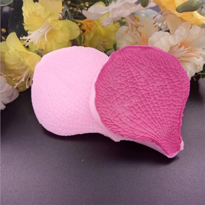 Орхидея лепесток листьев вены Дизайнер DIY Форма для полимерной глины жидкость