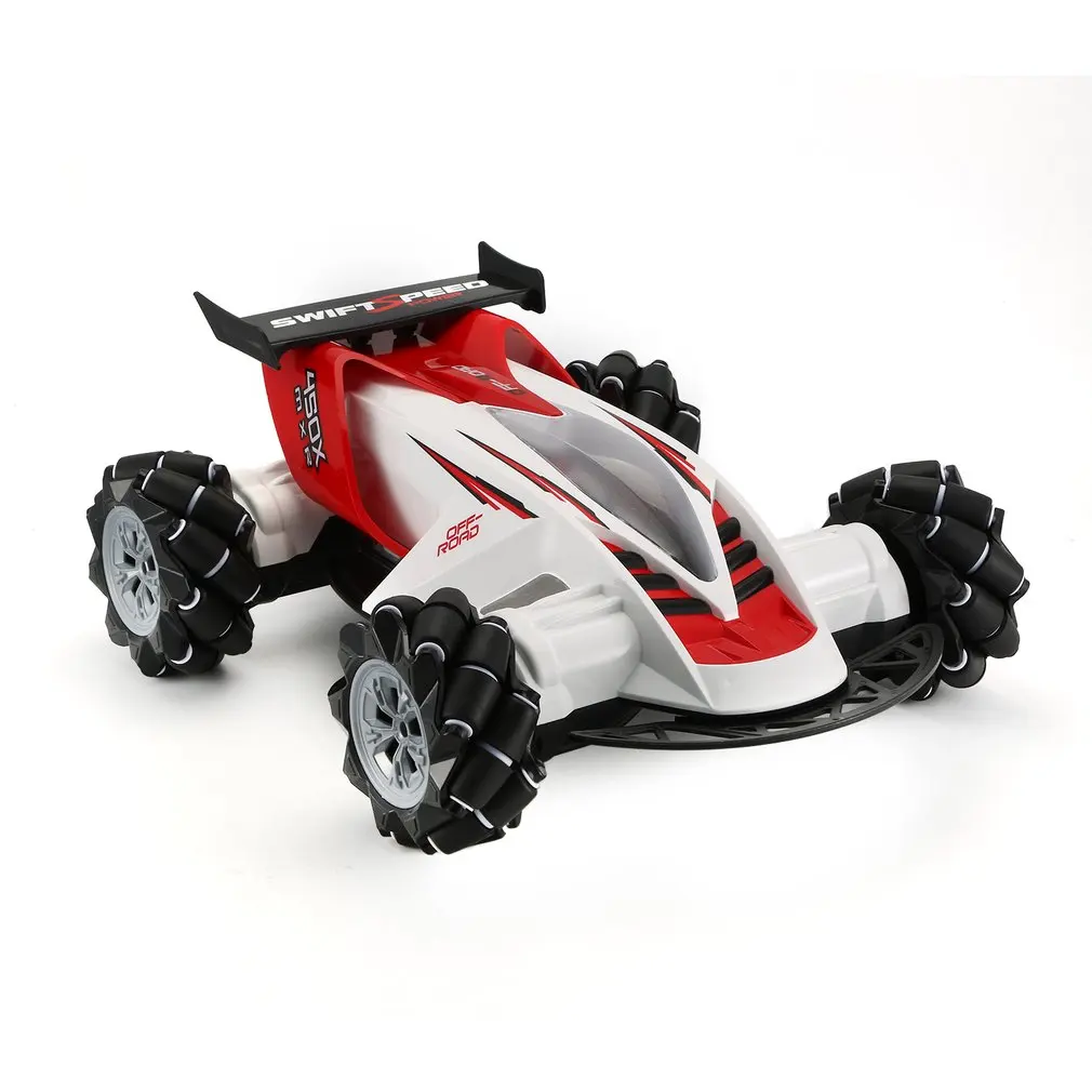 Z108 2,4 GHz 1/10 RC автомобиль дрейф автомобиль 360 градусов спиннинг трюк 20 км/ч Mecanum Omni колесо внедорожный автомобиль с светильник и музыкой